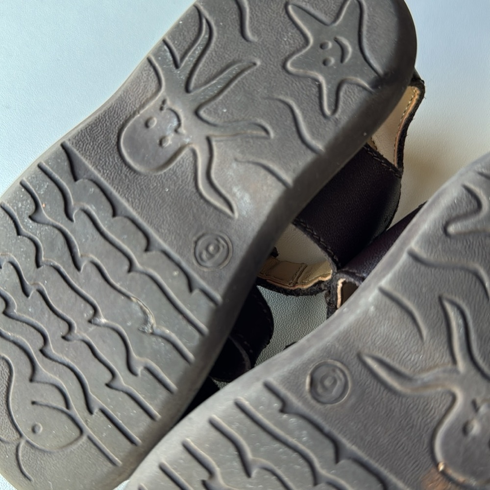 Scott David | Brown Leather Kids Sandals - Picture 5 of 5